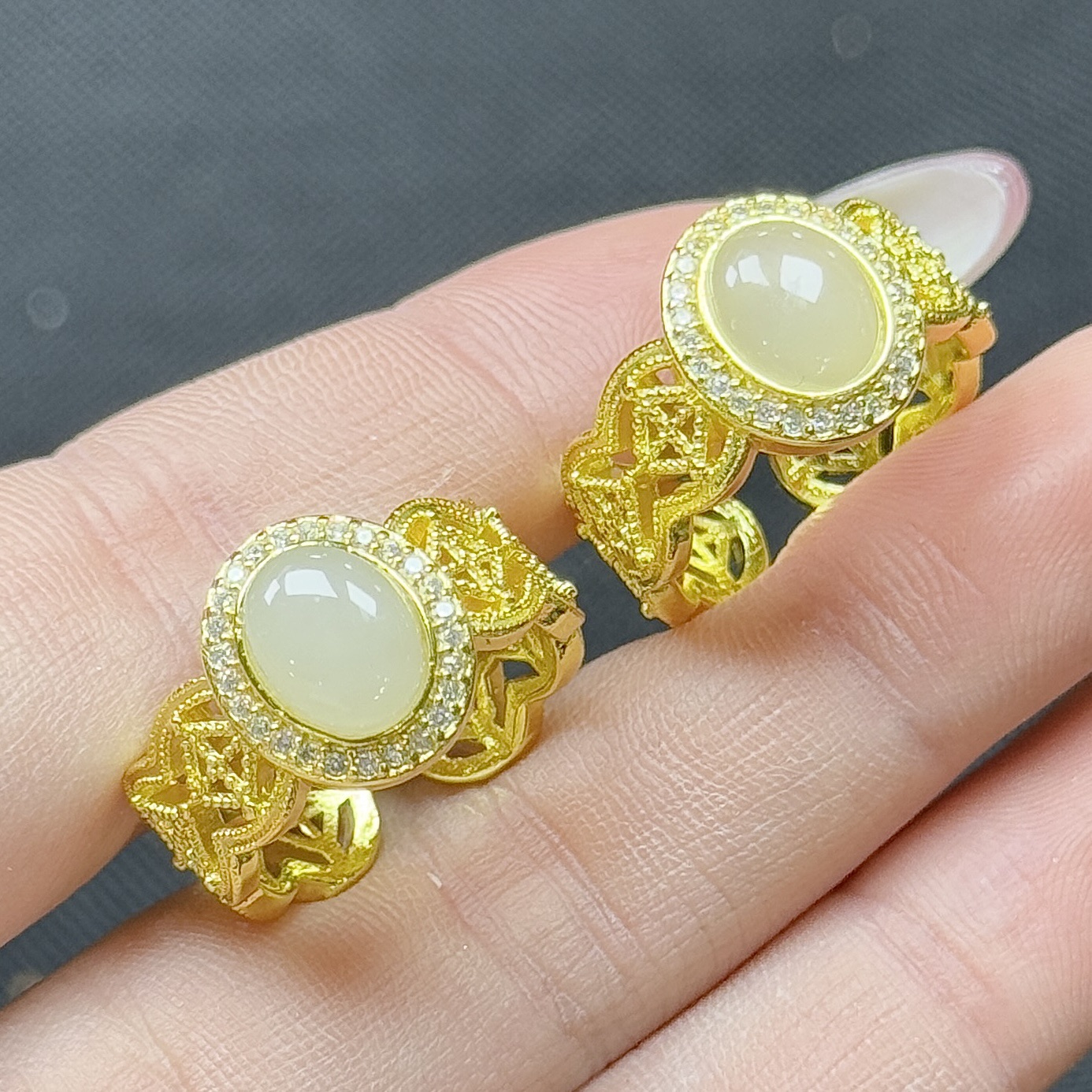 【CH】和田玉戒指（多样性发其一）