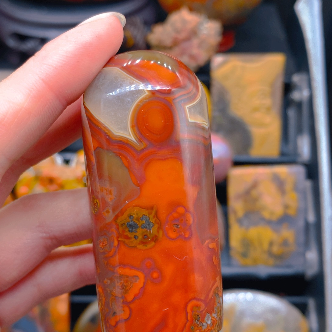 用***3玛瑙/玉髓未镶嵌颈饰