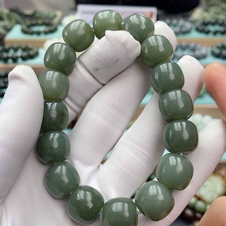 和田玉手链未镶嵌