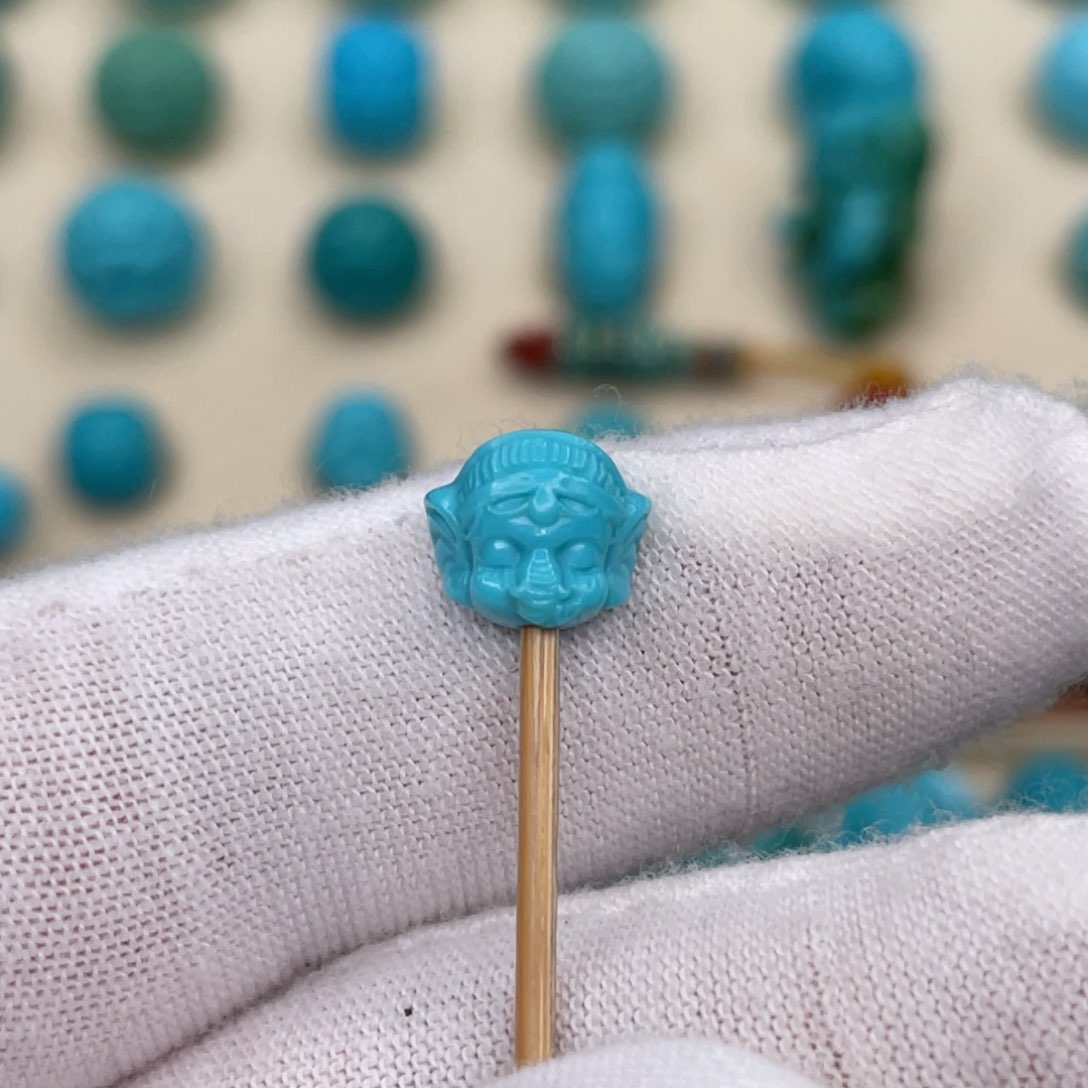 绿松石挂件未镶嵌