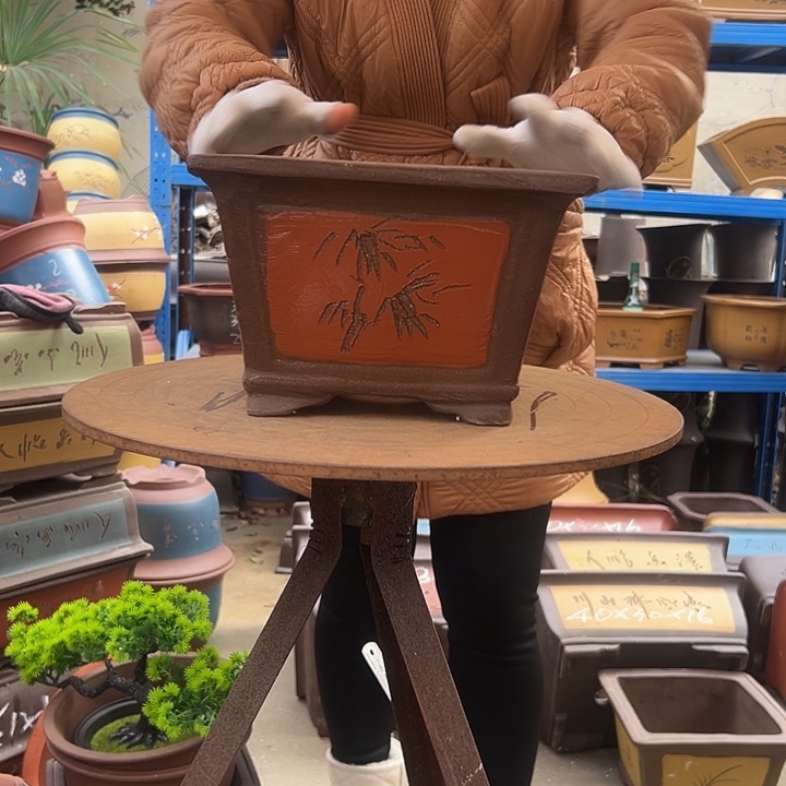 25红四方花盆花盆花盆花盆