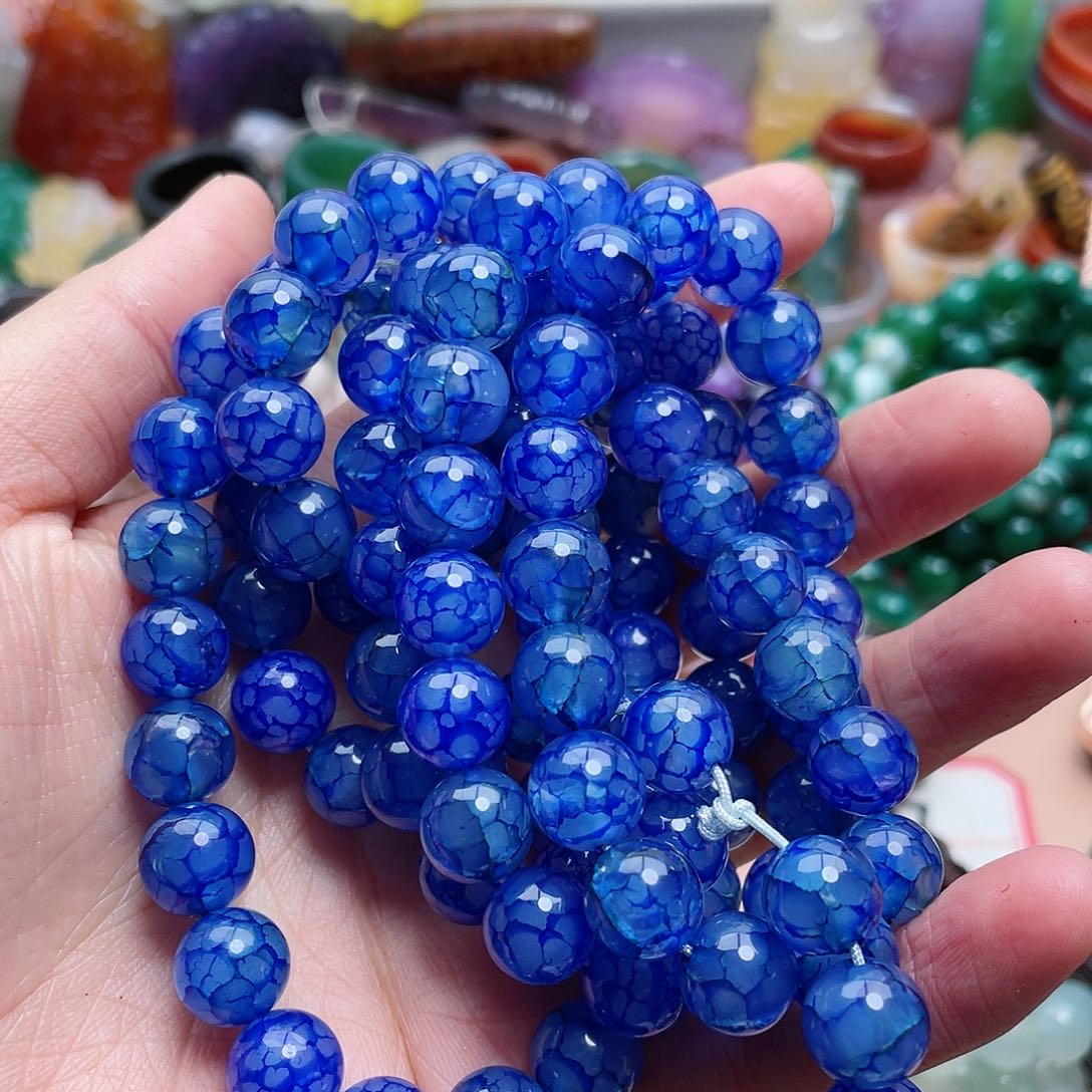 玛瑙/玉髓颈饰合金苏*