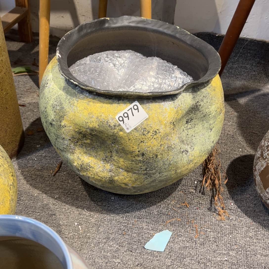 瓷片9979高29口24.5已打孔的