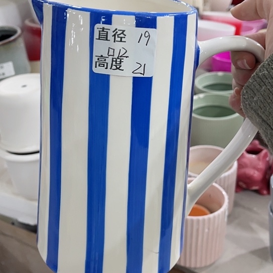 多肉绿植陶瓷花盆9.9包邮，有孔