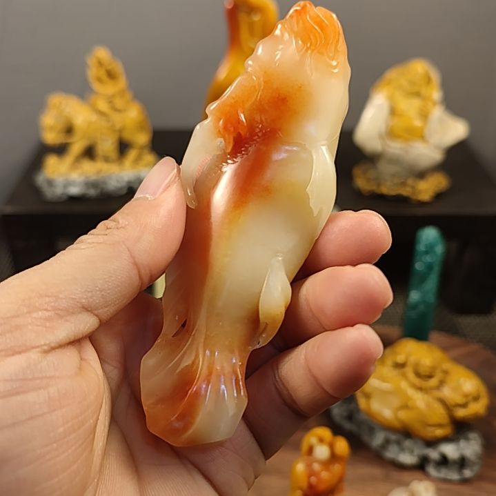 寿山石手把件手把件