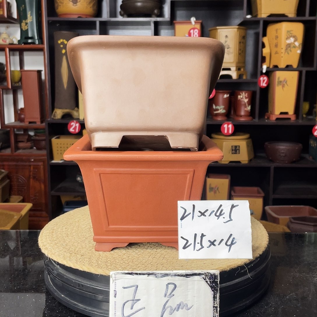 紫砂D-婉秋紫砂花盆