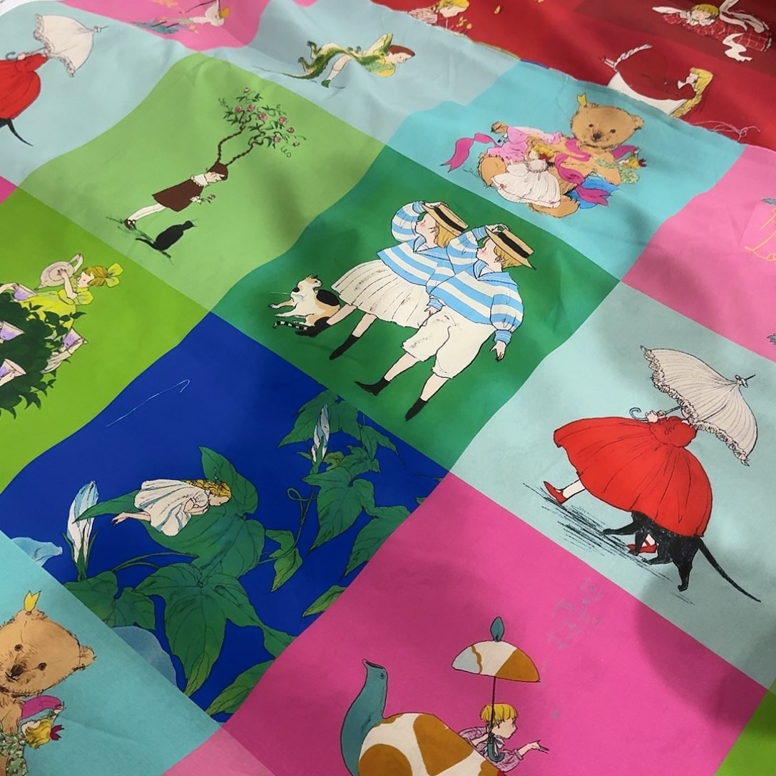 0.72米价纯棉平布1.1米宽果子布艺B区地卷