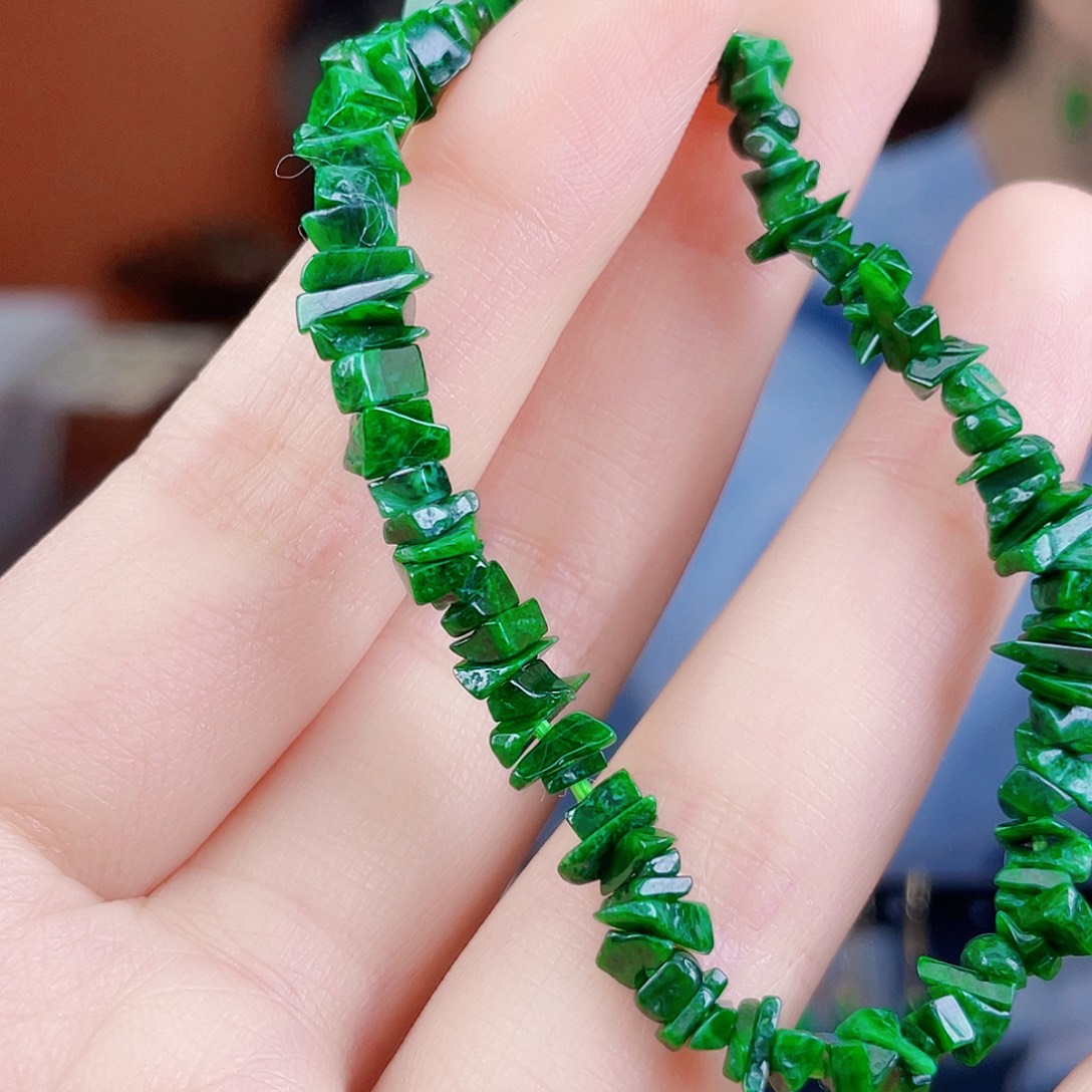 翡翠未镶嵌耳饰饰品