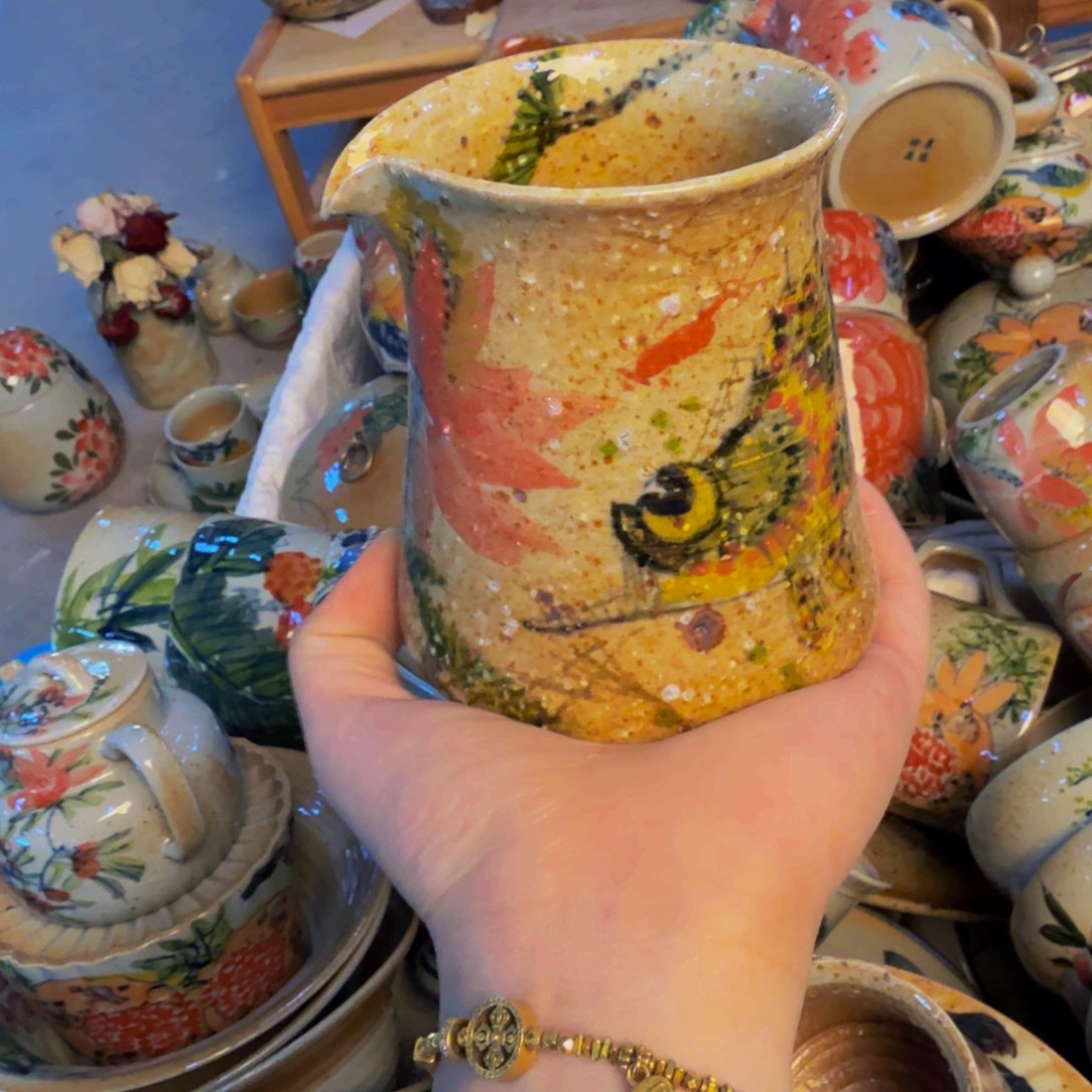 瓷片景德镇陶瓷手工手绘