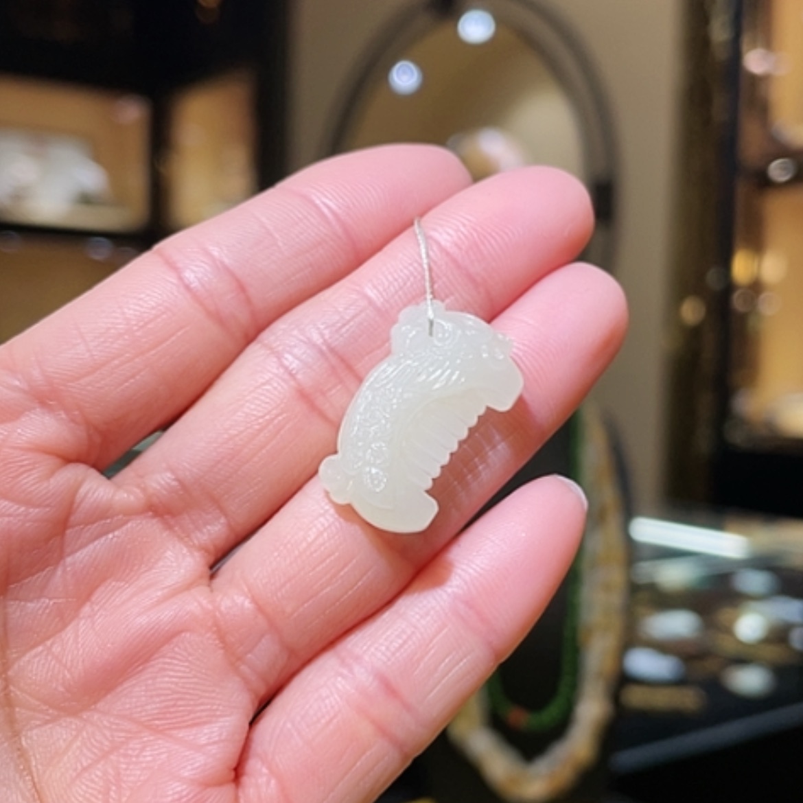 【闪购商品】和田玉颈饰未镶嵌有凤来仪