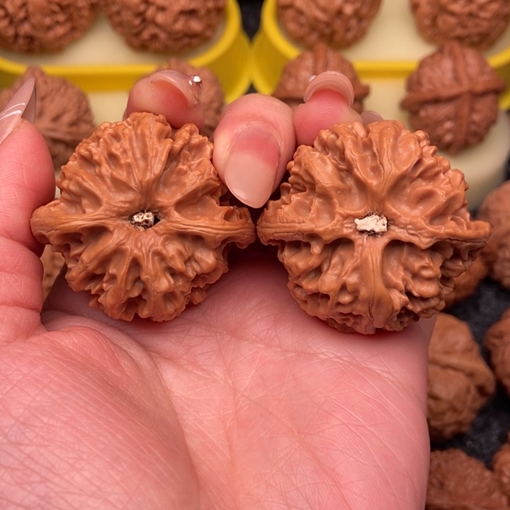 文玩核桃把件42老树精品苹果