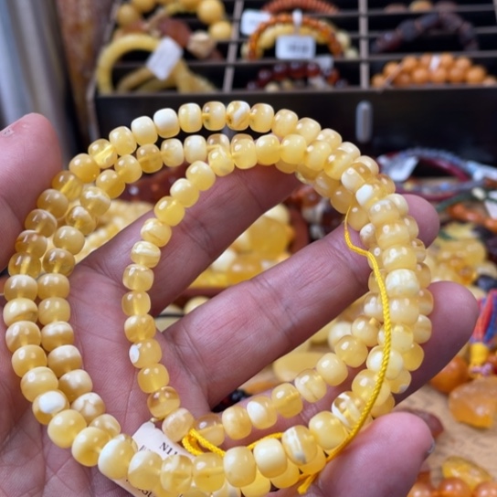 手链琥珀未镶嵌手串