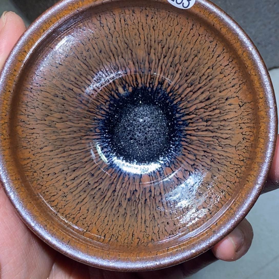 茶盏龙窑柴烧建盏283