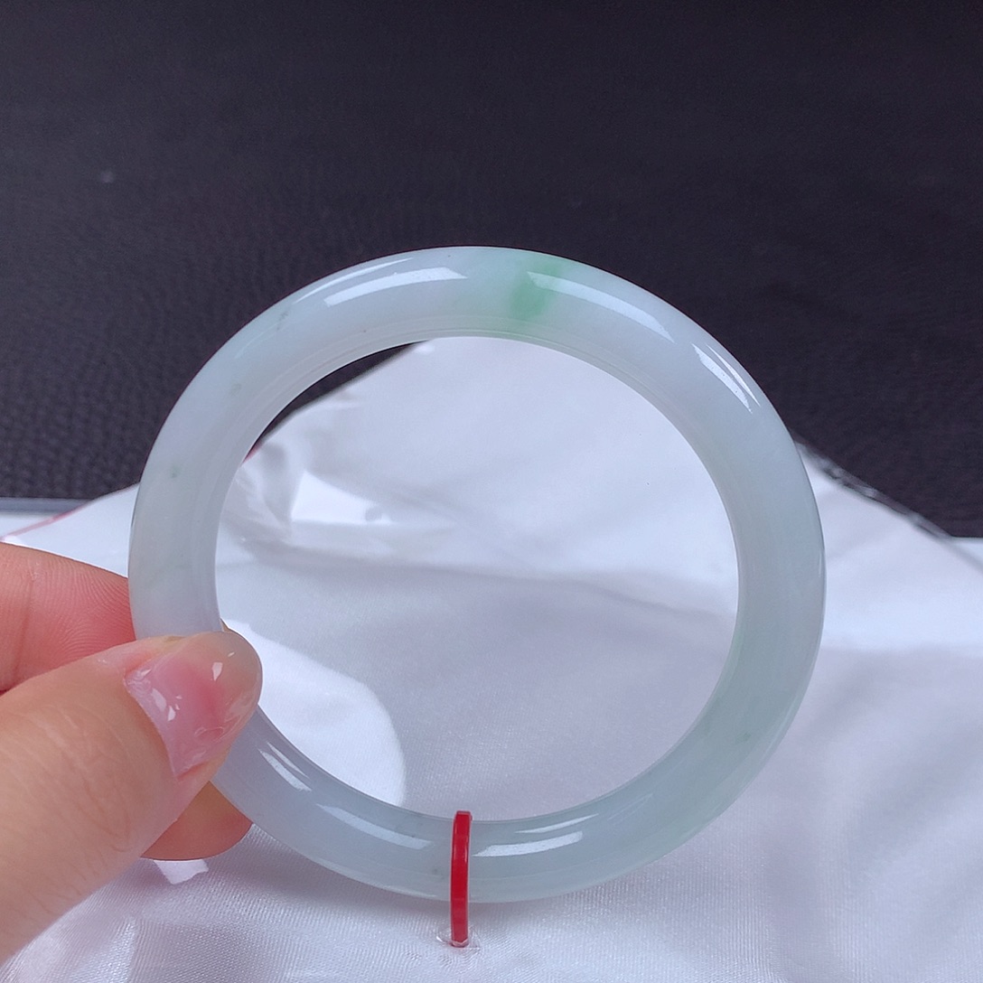 翡翠手镯未镶嵌57圈口683003