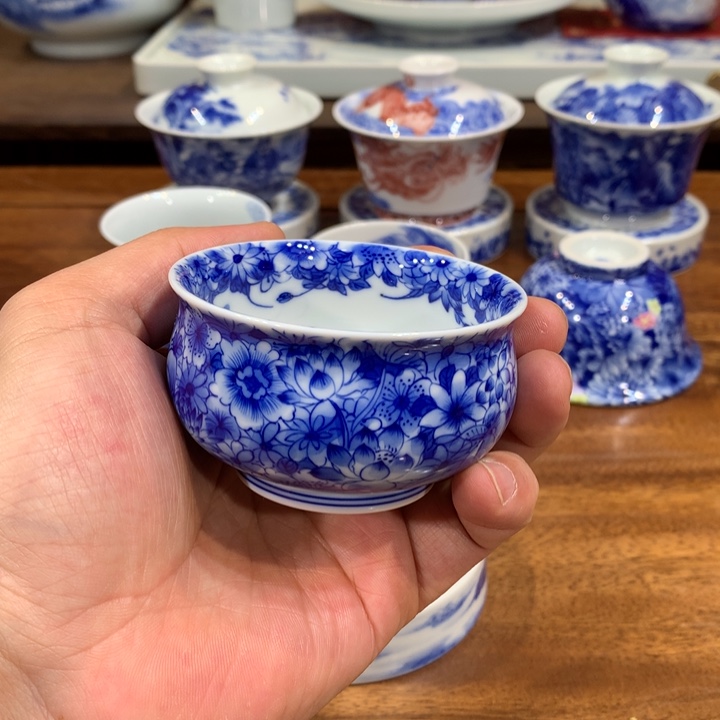 晓月柴窑 万花主人杯