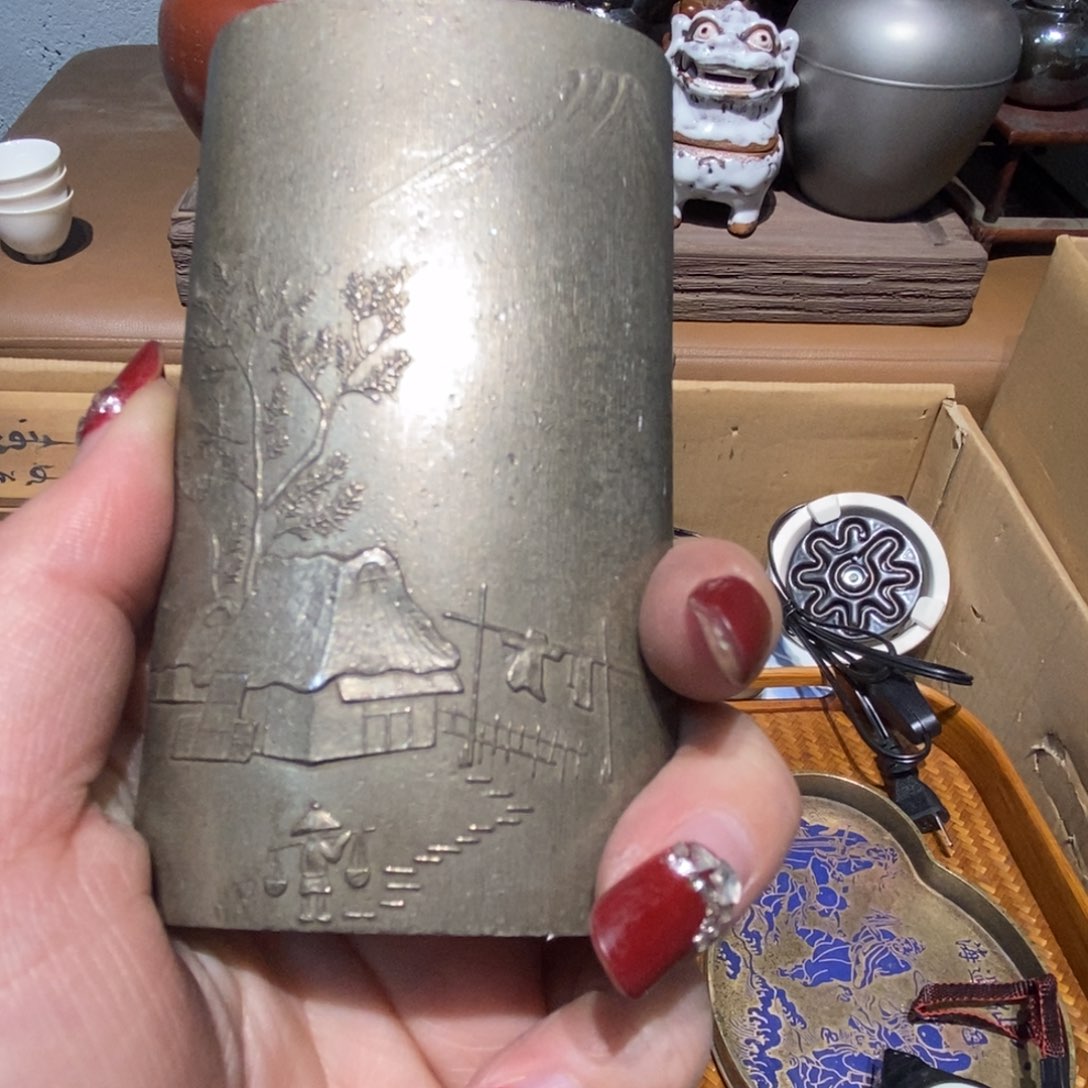 紫砂茶壶密胺手绘陶瓷