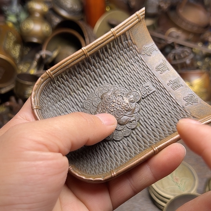 文玩铜器工艺把玩摆件