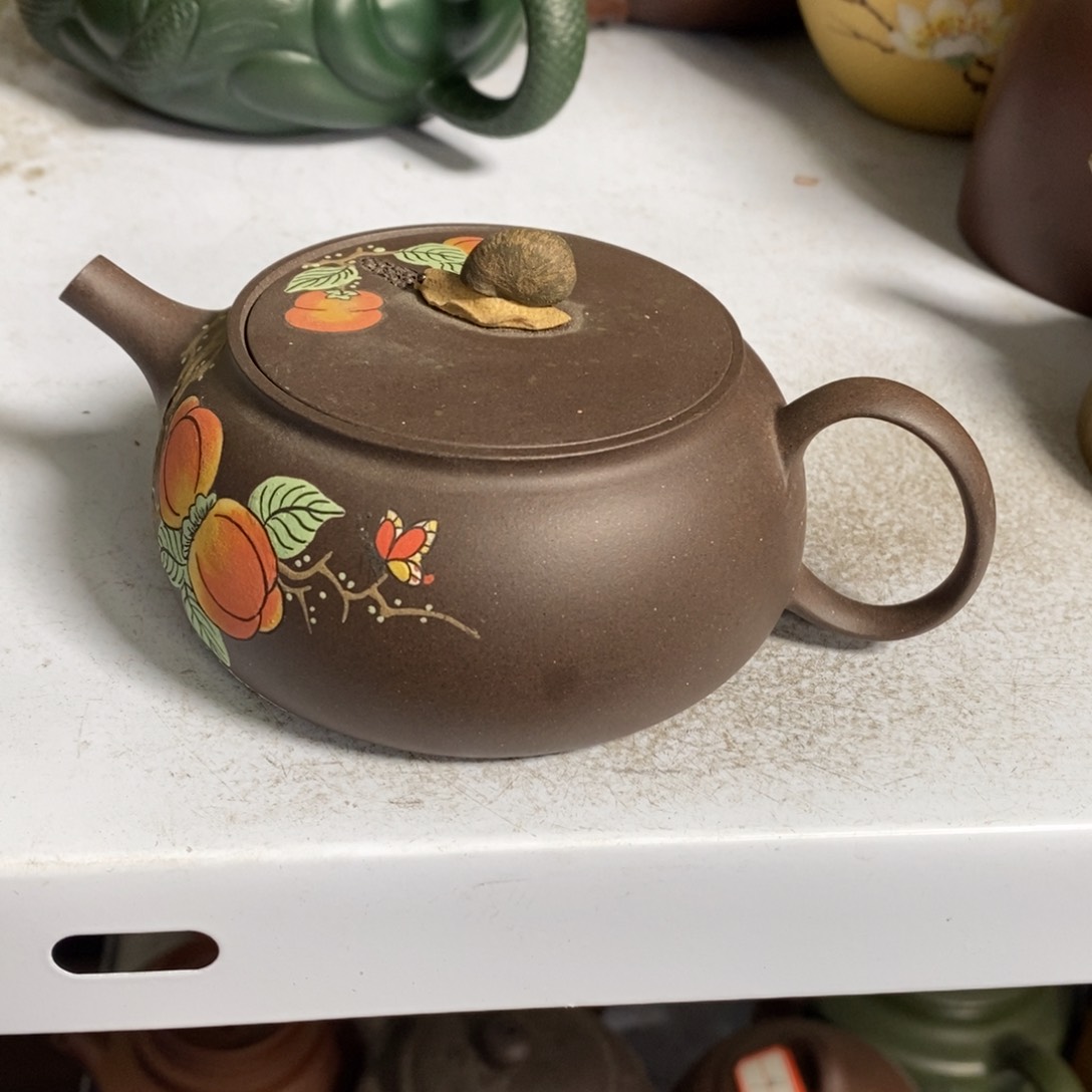 紫砂茶壶原矿手工173