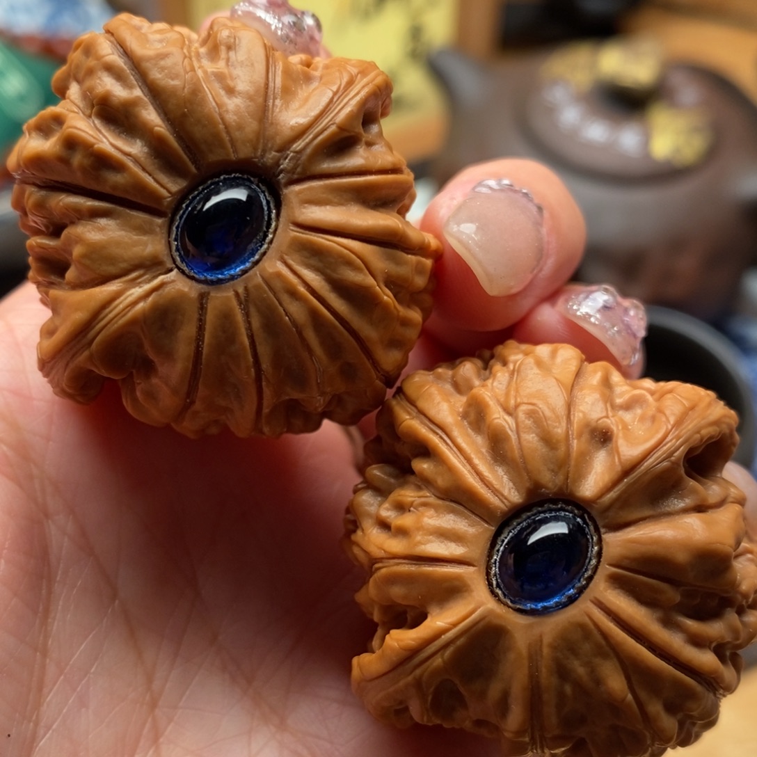 把件文玩核桃41尺寸全品磨盘