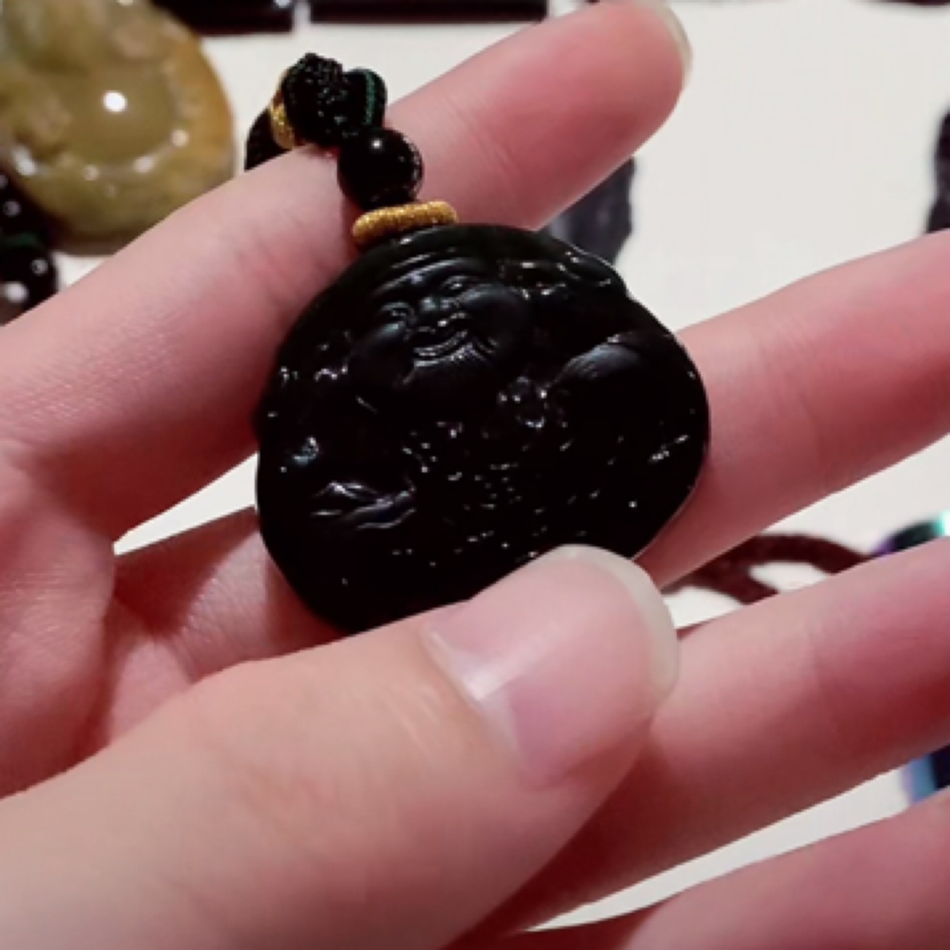 纯天然A货翡翠吊坠