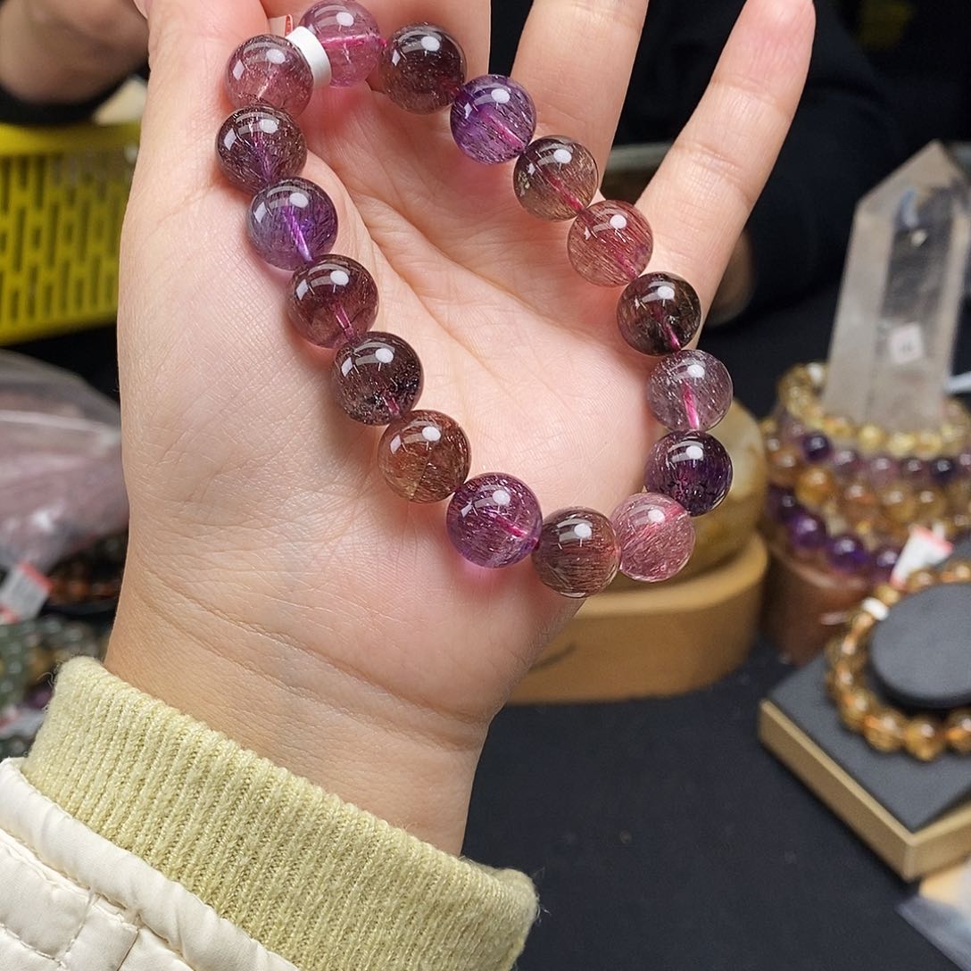 水晶手串多样性发其一 未镶嵌