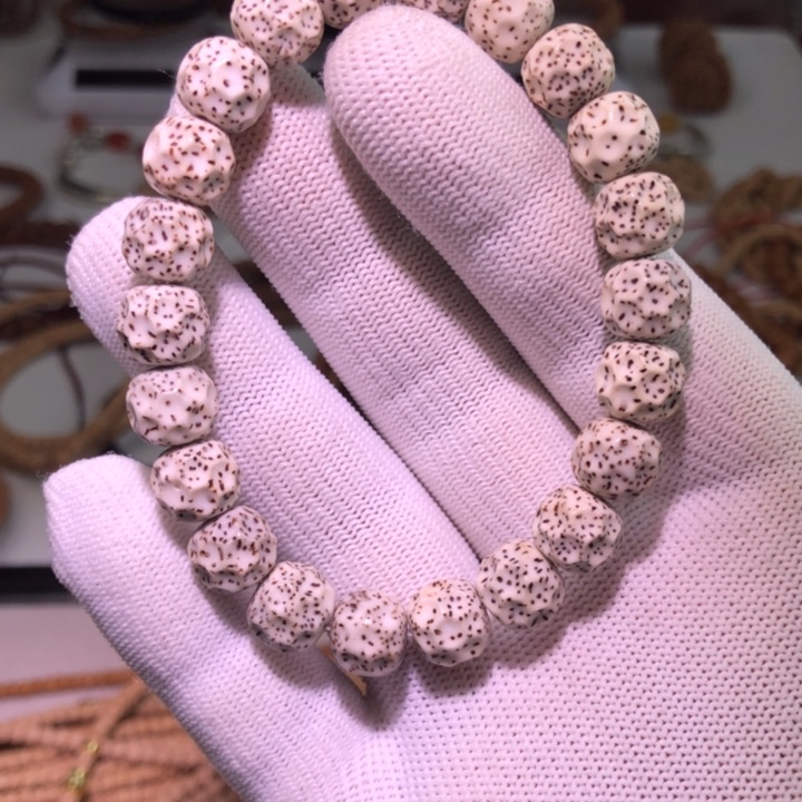 金刚菩提手串柴***柴金刚星月菩提