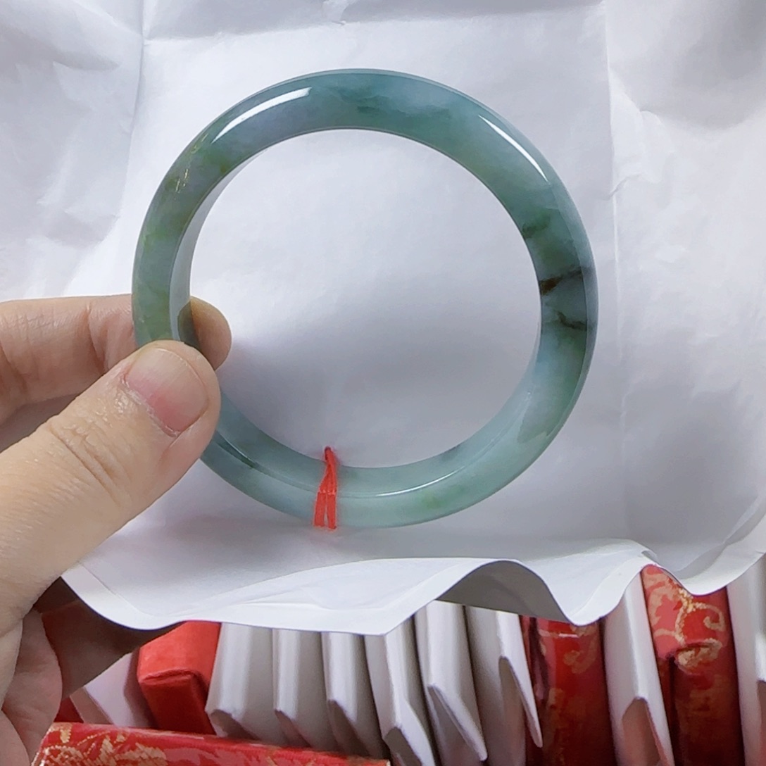 翡翠手镯未镶嵌0**2瑕疵手镯