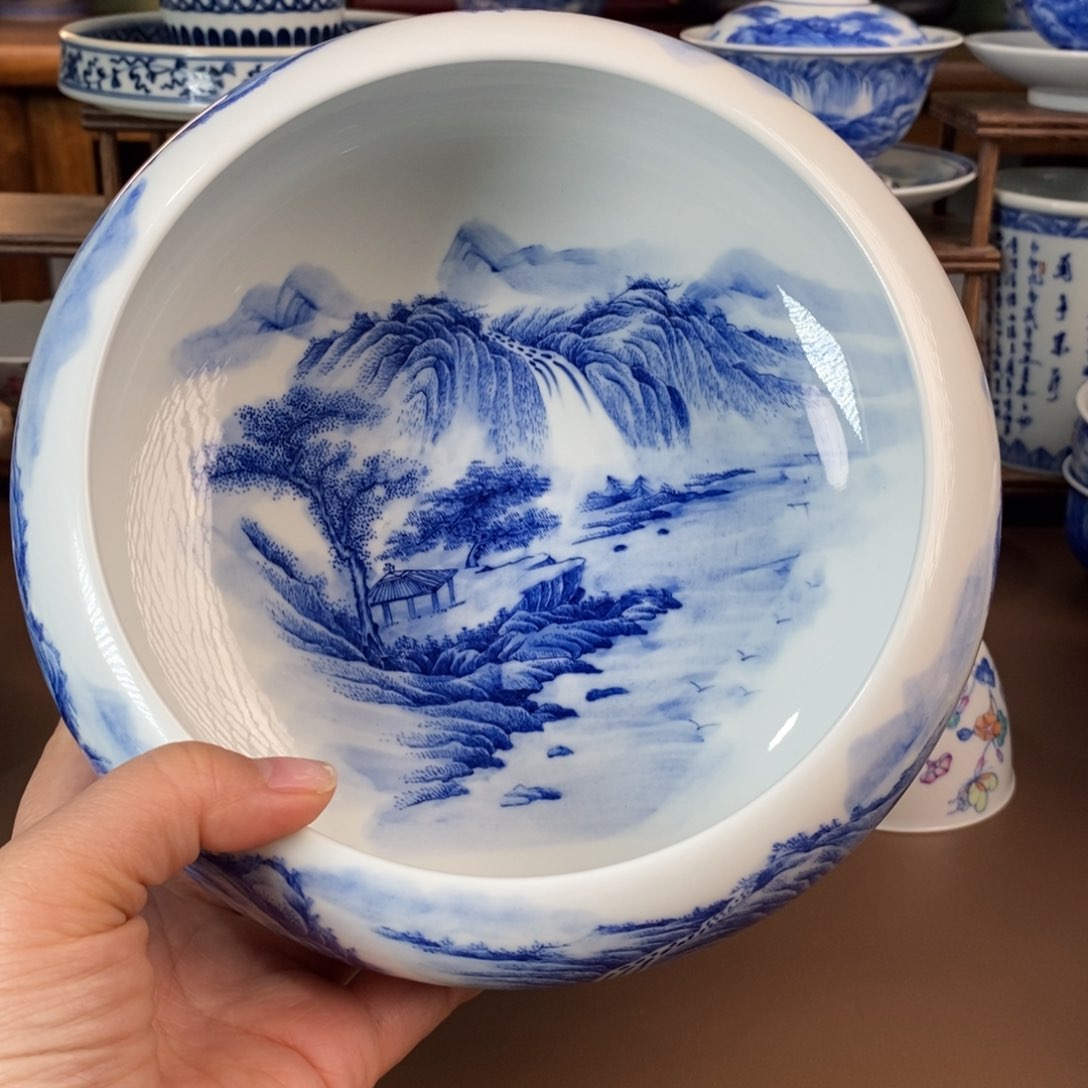 景德镇陶瓷手工手绘