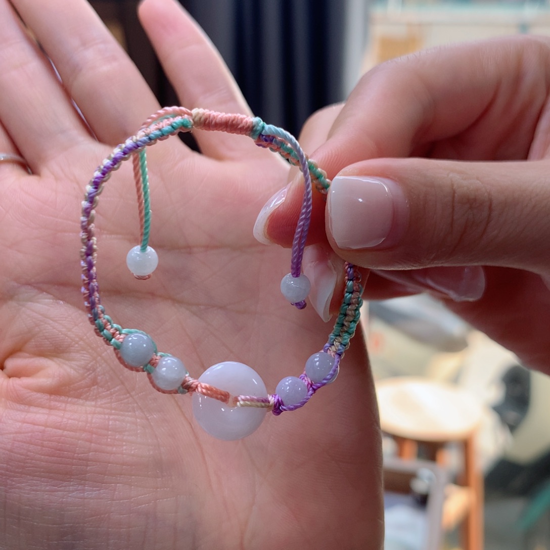 未镶嵌手链翡翠翡翠