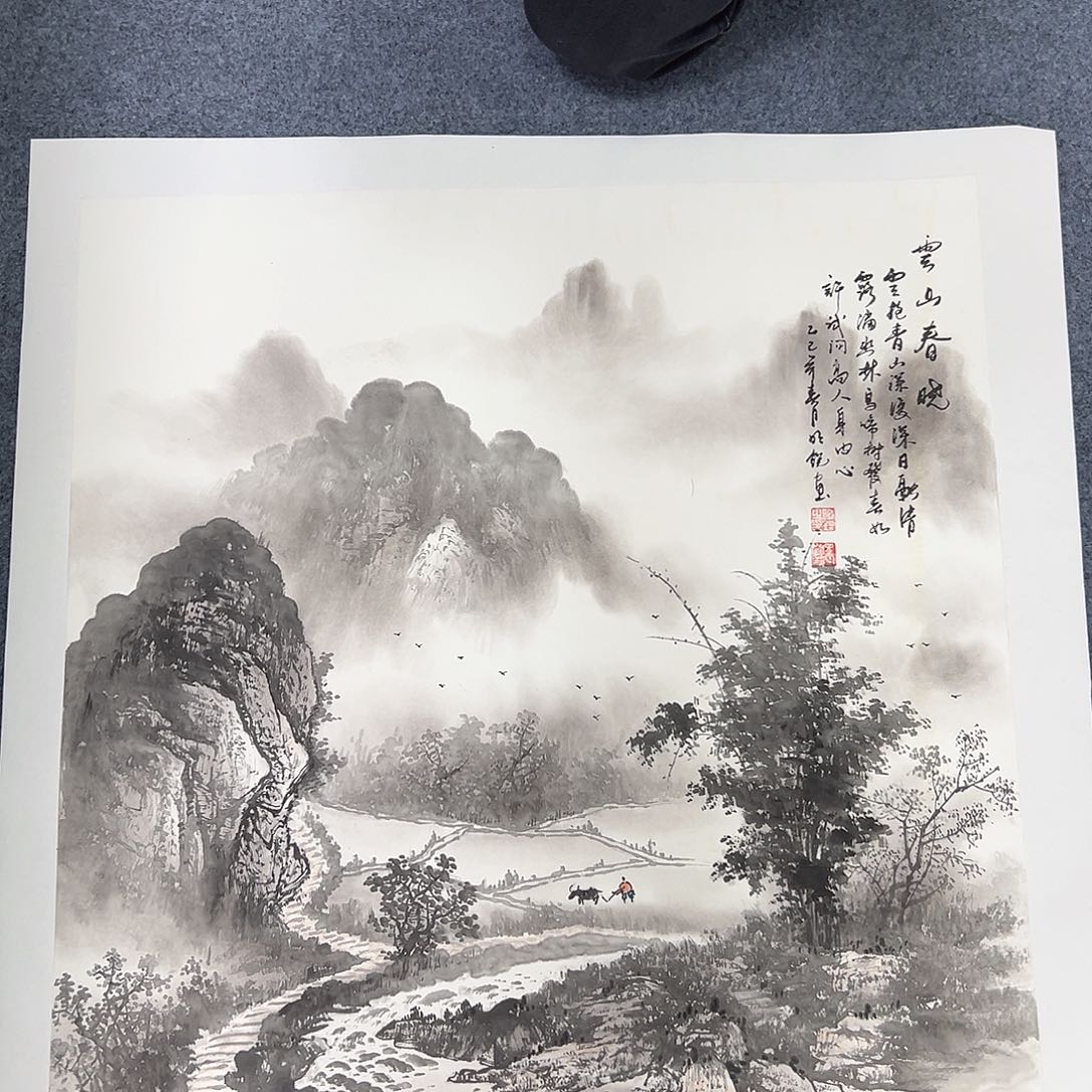 国画国画作品纯手绘