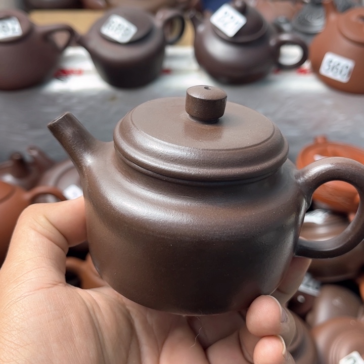 紫砂茶壶山***灯紫砂微瑕