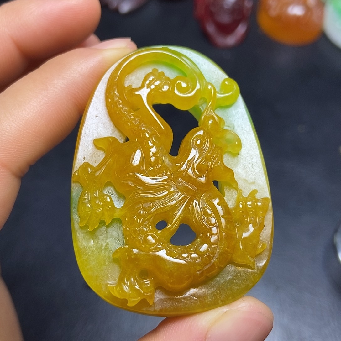 吊坠白玉菩提精品文玩