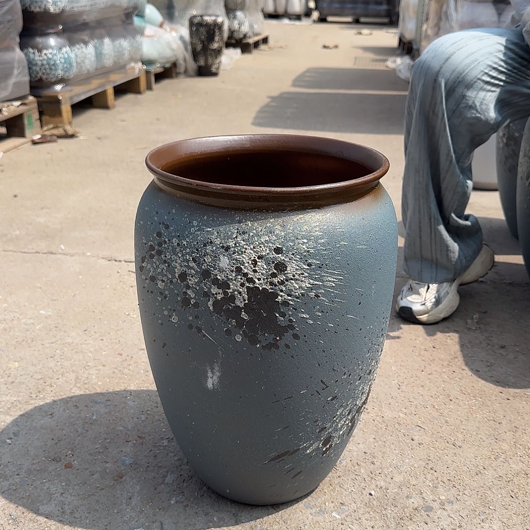 紫砂花盆王嫂花盆0718-186高40口25