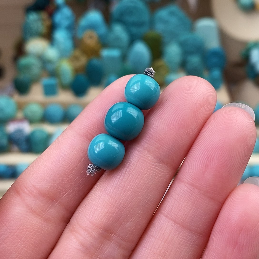 绿松石珠宝奇石未镶嵌