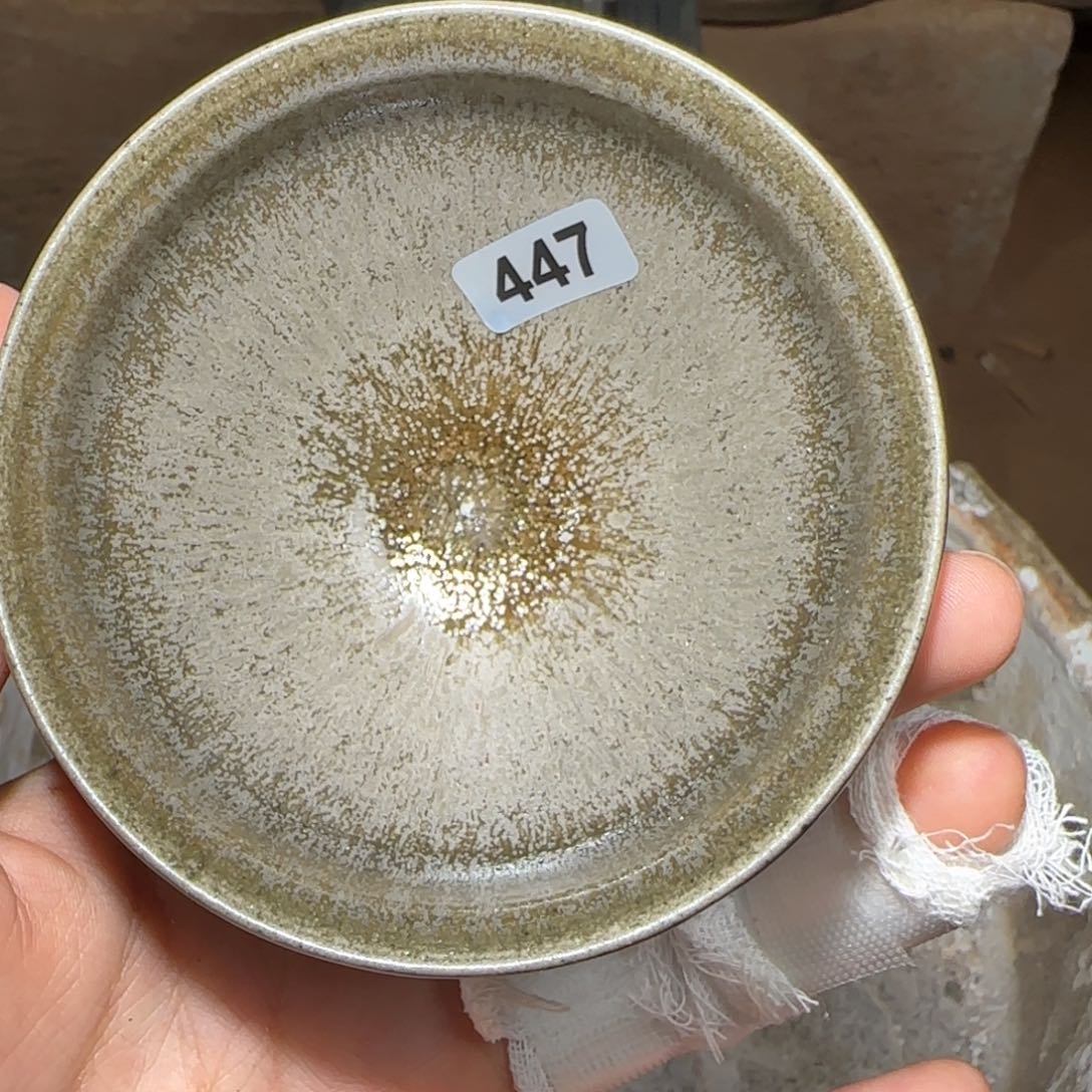茶盏龙窑柴烧原矿原釉447