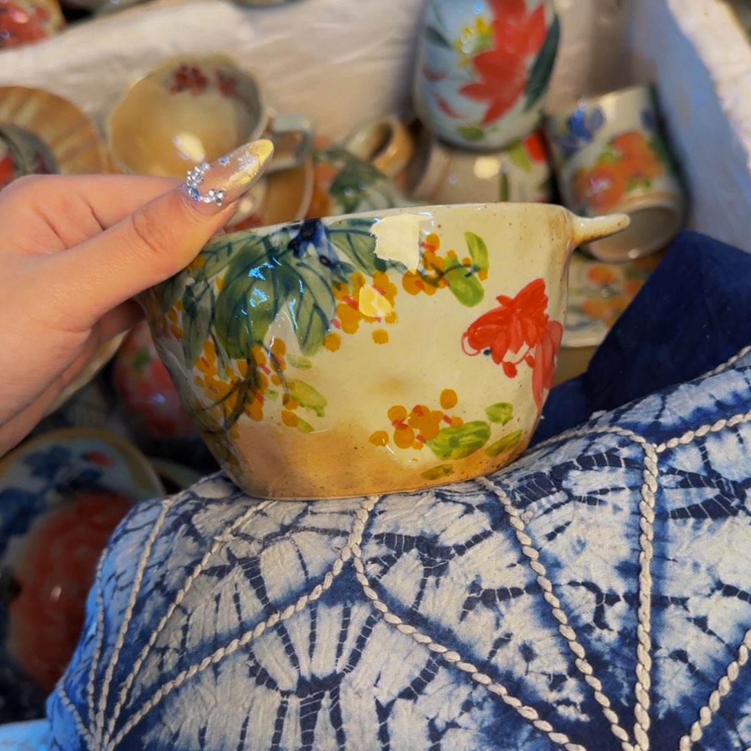 瓷片景德镇陶瓷手工手绘