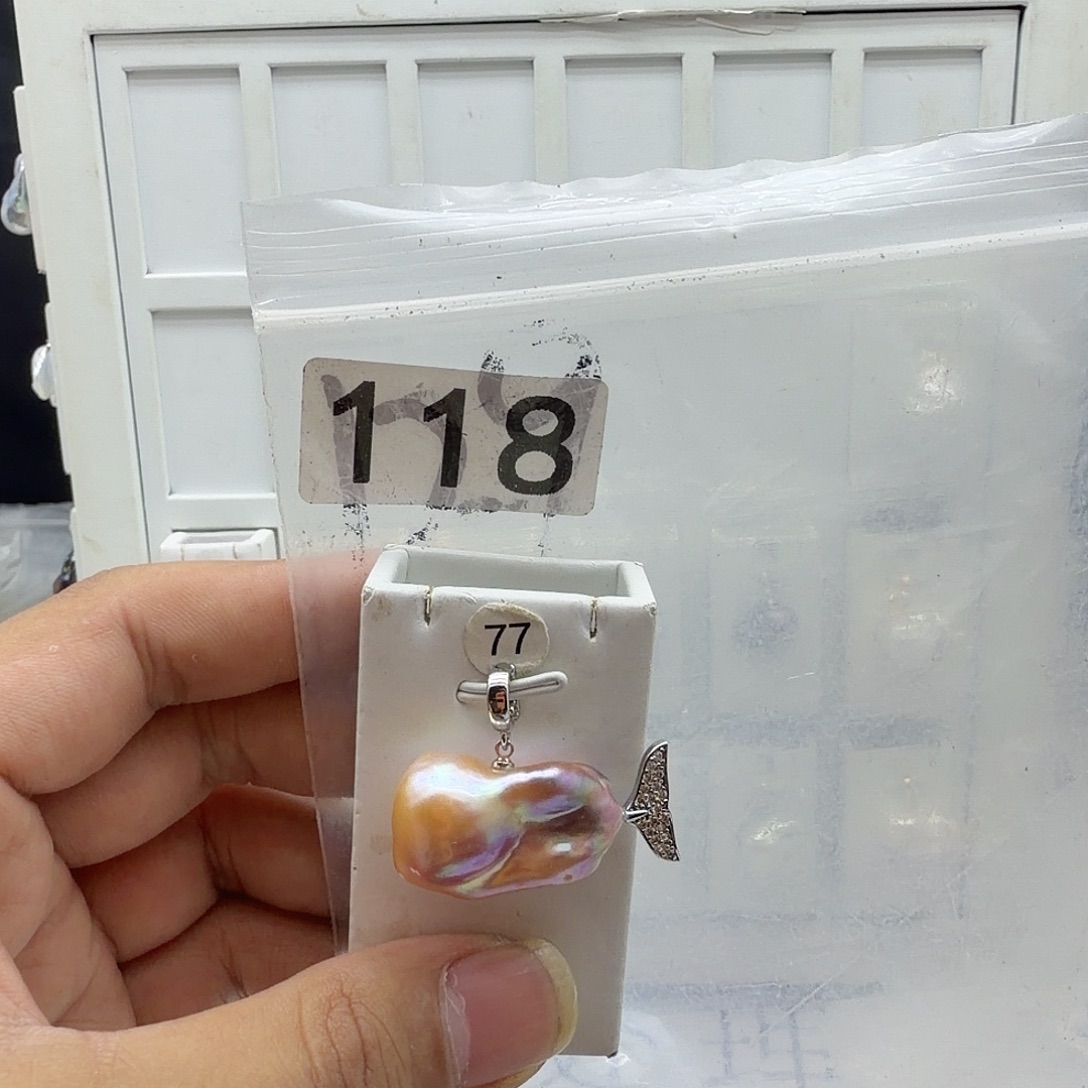 合金颈饰淡水珍珠