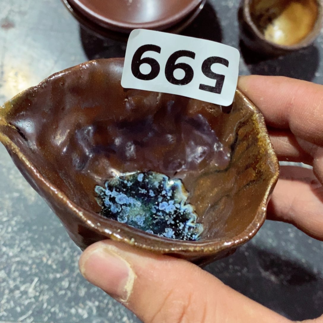 柴烧茶具陶瓷杯子