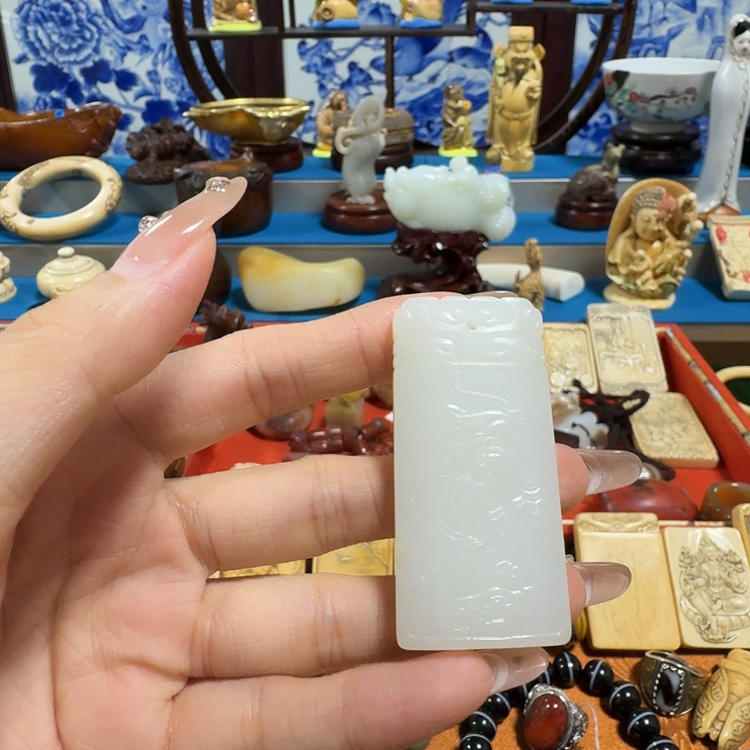 千***鹰和田玉未镶嵌颈饰11111111111111111