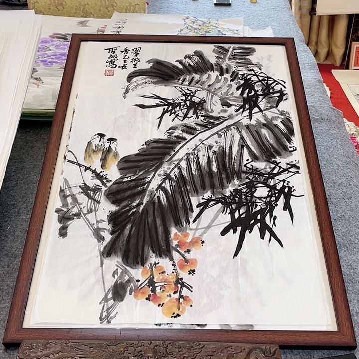 国画张圣敏先生纯手绘作品