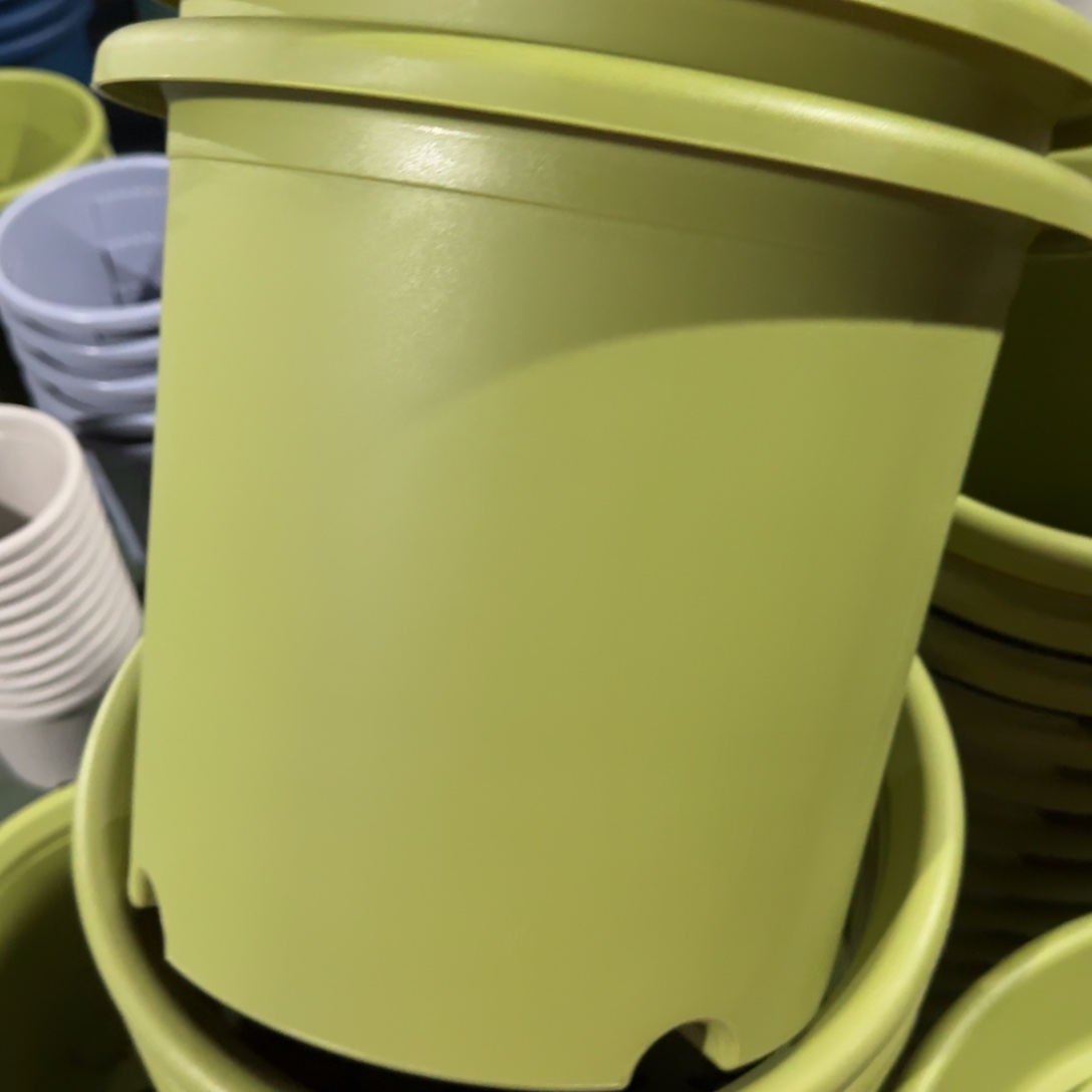 树脂四季盆6#无拖果绿微瑕7