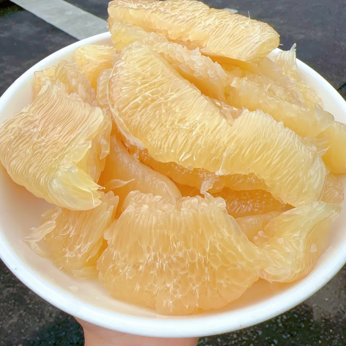 【V嘉精选】产地老树牛奶白蜜柚两颗五斤左右