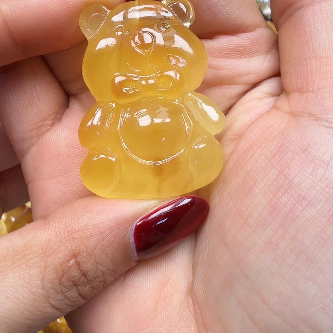 琥珀未镶嵌裸石你好