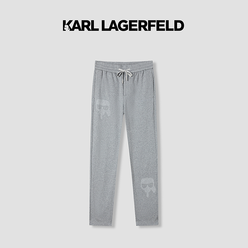 KARL LAGERFELD卡尔拉格斐2025秋冬新款百搭针织裤1K1D50405196