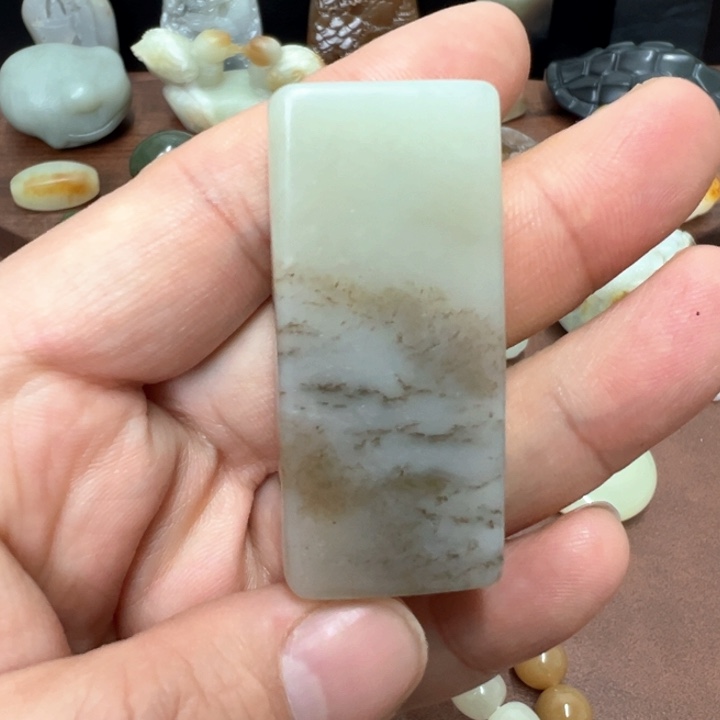 吊坠(不含链)未镶嵌和田玉