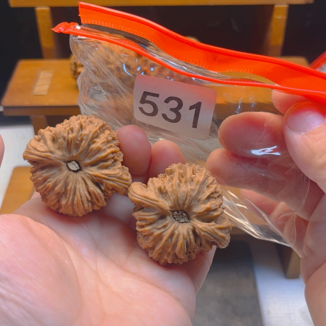 吊坠文玩核桃高炮凹底40
