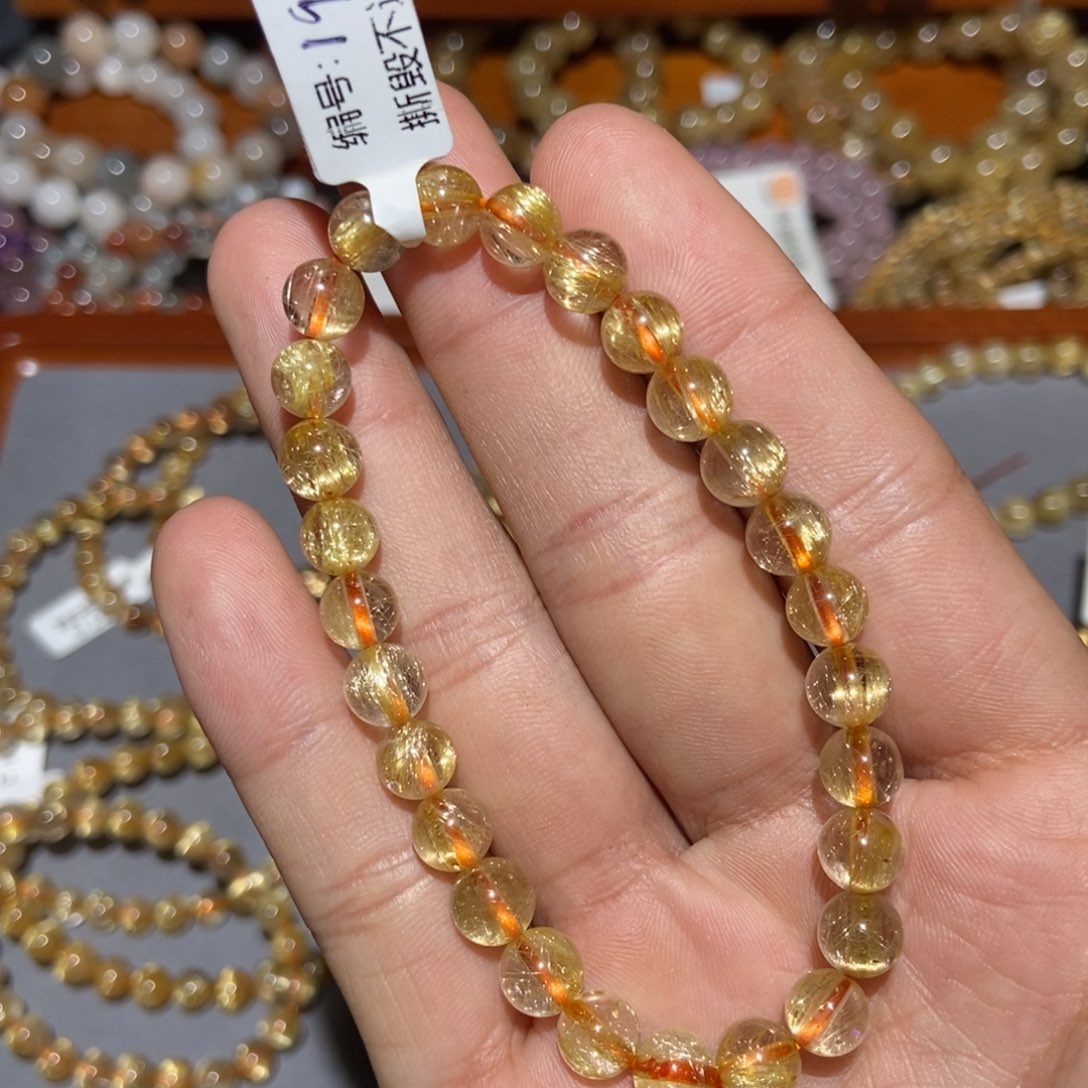 水晶手链未镶嵌脑***者