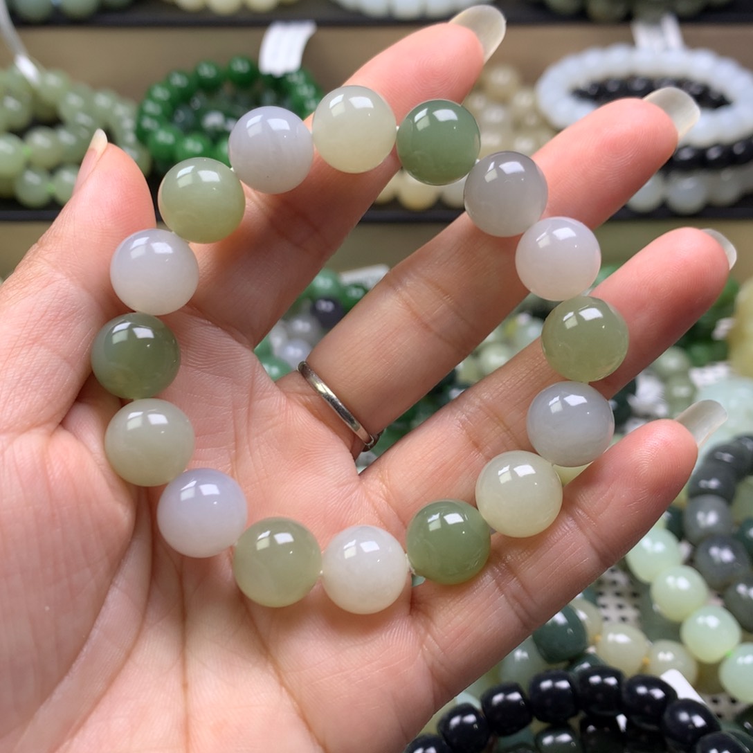 和田玉手链未镶嵌