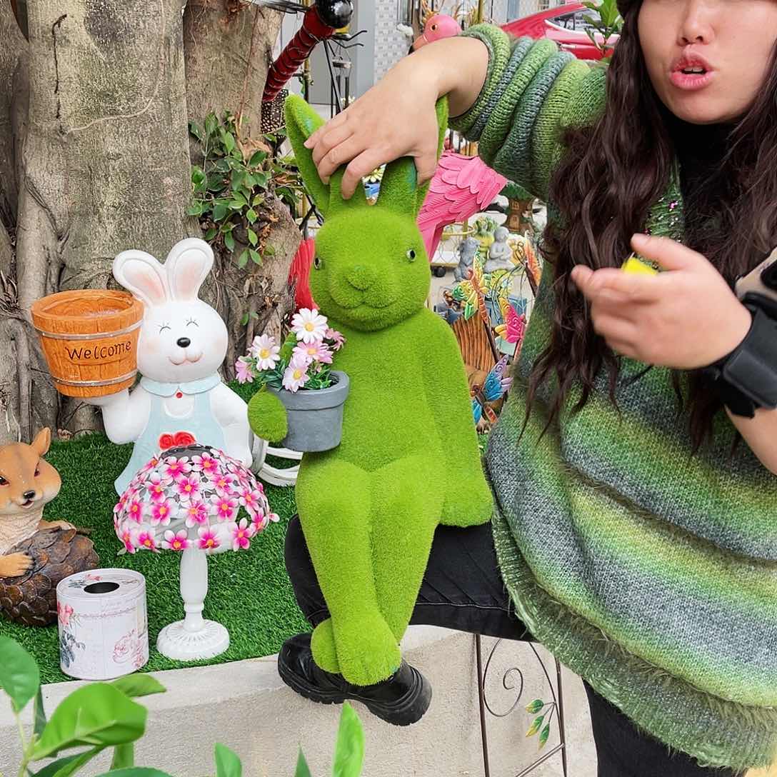 【闪购商品】无铅玻璃花园摆件&000&