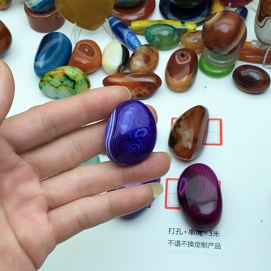 玛瑙/玉髓未镶嵌颈饰